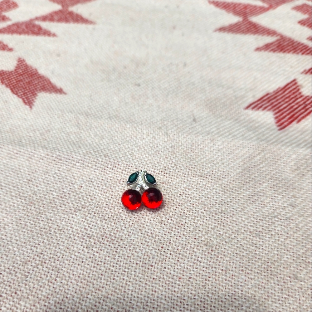 Cherries pendant for necklace